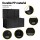 Gardeon 830L Outdoor Storage Box & Bench - Weather-Resistant, All Black, Lockable, 2-in-1 Design, Easy Assembly