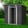 Giantz 1.94x1.21M Metal Garden Shed - Durable Galvanised Steel, Sliding Doors, Ventilation, Easy Assembly, Grey