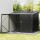 Giantz Metal Garden Shed 2.06x1.96M Outdoor Storage, Galvanised Steel, Lockable Double Doors, Weatherproof Black