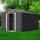 Giantz 2.6x3.9M Metal Garden Shed w/ Sliding Door & Vents, Galvanised Steel, Weatherproof Outdoor Storage Workshop
