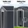 Giantz Garden Shed Outdoor Storage 2.15x1.3M, Galvanised Steel, Sliding Doors, Vents, Lock, Weatherproof, Grey