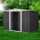 Giantz 2.58x2.07M Metal Garden Shed - Galvanised Steel, Sliding Doors, Weatherproof, Ventilated Outdoor Storage