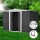 Giantz Metal Garden Shed 2.58x2.07M - Galvanised Steel, Double Door, Sloped Roof, Outdoor Storage, Corrosion-Resistant