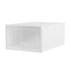 Artiss Abel Shoe Box Rack Set of 12 Stackable Shoe Storage Boxes, White, PP Plastic, Foldable, 33x23x14cm, Ventilated Artiss Abel Shoe Box Rack Set of 12 Stackable Shoe Storage Boxes, White, PP Plastic, Foldable, 33x23x14cm, Ventilated