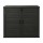 Gardeon 1170L Lockable Outdoor Storage Box Weatherproof PP Cabinet Triple Door Black 140x82x121cm 1170L