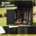 Gardeon 1170L Lockable Outdoor Storage Box Weatherproof PP Cabinet Triple Door Black 140x82x121cm 1170L