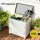 Gardeon 159L All-Weather Outdoor Storage Box with Wheels, Portable & Foldable, Durable PP Material, 62x39x64.5cm Beige