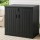 Gardeon 775L Outdoor Storage Box Lockable Weatherproof Garden Chest with Triple Door Security Black Durable