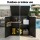 Gardeon 775L Outdoor Storage Box Lockable Weatherproof Garden Chest with Triple Door Security Black Durable