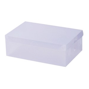 Artiss 20 Pack Clear Shoe Box Storage, Foldable Stackable PP Plastic, 28x18x10cm, Portable & Ventilated
