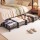 Artiss Set of 4 Under Bed Storage Containers Metal Frame Breathable Mesh Wheels Pull Handles Foldable