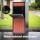 Gardeon Freestanding Parcel Drop Box, Steel, 42x38x102cm, Black, Secure 2-Slot Design, Water-Resistant, Large Capacity