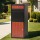Gardeon Freestanding Parcel Drop Box, Steel, 42x38x102cm, Black, Secure 2-Slot Design, Water-Resistant, Large Capacity