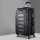 Wanderlite Luggage Trolley Set, ABS Hard Case, 28" Black, Lightweight, TSA Lock, 360° Wheels, 100L Capacity