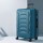Wanderlite 28" Teal TSA Luggage: Lightweight, Durable ABS Shell, 360° Dual Wheels, Aluminium Pull Rod, 100L Capacity