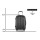Wanderlite Luggage Trolley Travel Set, ABS Hard Shell, 20" Carry On, Black, Lightweight, Secure Code Lock, 360° Wheels