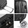 Wanderlite 24" Lightweight Black Luggage Trolley Set - Hard Case, TSA Lock, 360° Spinner Wheels, Durable ABS Material