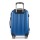 Wanderlite 28" Lightweight Blue Luggage Trolley | Hard Case, TSA Lock, Dual Spinner Wheels, 100L Capacity, ABS Material