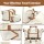 Wanderlite 5pc Luggage Set: Lightweight ABS Hard Shell, TSA Locks, 360° Dual Wheels, 20", 24", 28" Cases + Duffel
