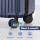 Wanderlite 2-Piece Trunk Luggage Set: 12" & 20" Navy, ABS Shell, TSA Lock, 360° Spinner Wheels, Smart Packing Features