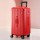 Wanderlite 28" Trunk Luggage 5 Wheel 360° Spinner TSA Lock Built in USB Type C Port Red 90L Comfort Packing