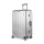 Wanderlite Luggage Trolley Set, Aluminium Frame, 28", Silver, TSA Lock, Lightweight, 360° Wheels, Travel Suitcase