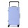 Wanderlite 28 inch Wide Handle Suitcase Light Blue Large Capacity 360° Wheels TSA Lock PC Shell Aluminium Handle