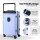 Wanderlite 28 inch Wide Handle Suitcase Light Blue Large Capacity 360° Wheels TSA Lock PC Shell Aluminium Handle