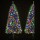 Jingle Jollys 1.8M LED Corner Christmas Tree - Multi-Colour, 8 Modes, 466 PVC Tips, Quick Setup, Sturdy Base