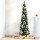 Jingle Jollys 1.8m Snow Flocked Christmas Tree, 300 PVC Tips, Lifelike Bushy Branches, Metal Stand, Easy Assembly
