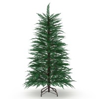 Jingle Jollys 150CM LED Christmas Tree - 263 Tips, Warm White Lights, Iron Base, Easy Assembly, Australian Certified