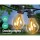 41m LED Festoon String Lights, Waterproof Outdoor/Indoor, 40 Bulbs, Low Voltage, Warm Glow for Events