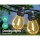 23m LED Festoon String Lights, IP44 Waterproof, 20 Bulbs, 2200K Warm Glow for Wedding, Party, Outdoor Garden