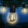 41m LED Festoon String Lights, IP44 Waterproof, 40 Bulbs, Indoor/Outdoor, Warm Glow, Low Voltage, Connectable