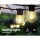 Unbranded 17m Solar LED Festoon Lights - Outdoor Waterproof IP44, 4 Modes, USB Recharge, Warm White for Parties & Decor
