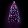 Jingle Jollys 5ft Optic Fibre LED Christmas Tree with Multi-Colour Lights, PVC Tips, and Star Topper - Easy Assembly
