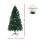 Jingle Jollys 5ft Optic Fibre LED Christmas Tree with Multi-Colour Lights, PVC Tips, and Star Topper - Easy Assembly