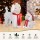 Jingle Jollys Christmas Lights 60 LED 3D Dog Decorations Set, Warm White, Steel Frame, 5m Cable, Indoor Outdoor