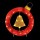Jingle Jollys 60cm LED Bell Wreath: 30 Warm-White Lights, All-Weather, 5m Cable, Indoor/Outdoor Christmas Decor