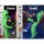 Inflatable Green Alien Costume for Adults - 1.95m Polyester Suit with Fan System, Battery/USB Powered