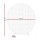 2M Round Metal Backdrop Stand for Wedding, Party, Flower, Balloon Display – Gold or White, Easy Setup, Stable Frame