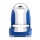 Seamanship 2X Folding Boat Seats, Premium Molded Plastic, Grey/Blue, 41x38x60cm, UV-Resistant, Swivel Base Included