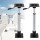 Seamanship Boat Seat Pedestal 2 Pack 55–75cm Adjustable Gas Lift 360° Swivel Steel Base Aluminium Post 180kg