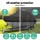 Seamanship Boat Cover, 600D Polyester, 25-27ft, Black, UV-Resistant, Mildew-Proof, Trailerable, Heavy Duty, Easy Access