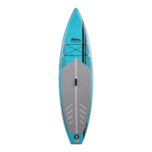 Weisshorn 10.5ft Inflatable Stand Up Paddle Board, Green - EVA Anti-Slip Pad, Adjustable Paddle, 160kg Load Capacity