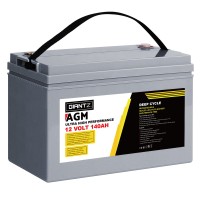 Giantz AGM Deep Cycle Battery 12V 140Ah Portable Box – Maintenance-Free, Spill-Proof for Caravan, Camping, Marine Use