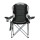 Weisshorn Grey Folding Camping Chairs 2pcs - Portable, Durable 600D Oxford, High Back, 100kg Capacity, Bonus Carry Bag