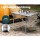 Weisshorn 70CM Aluminium Folding Camping Table - Portable, Roll-Up Design, 30KG Capacity with Carry Bag, Non-Slip Feet