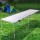 Weisshorn 240CM Portable Folding Camping Table - Adjustable Heights, Aluminium Frame, Rust-Resistant, Lightweight