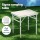 Weisshorn 3pc Camping Set Folding Aluminium Table 60x45cm with 2 Steel Frame Chairs 600D Fabric Carry Bags